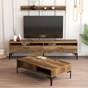 Living Room Furniture Set Istanbul - Walnut obraz