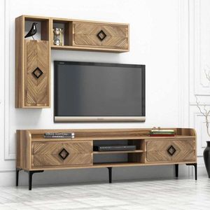 TV stěna / Sestava pod TV Samba - Walnut obraz