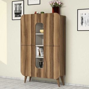 Víceúčelová skříňka Mine - Walnut, Cream obraz