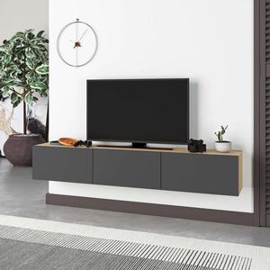 TV stolek Francy 180 - Sapphire Oak, Anthracite obraz