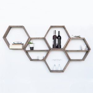 Nástěnná police Hex003 obraz