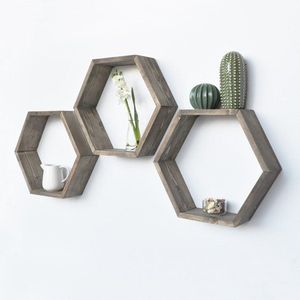 Nástěnná police Hex001 obraz