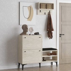 Botník Bred - Travertine obraz