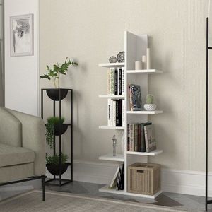 Knihovna Tree - White obraz