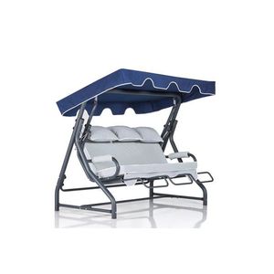 Garden Triple Swing Chair Salvia 1 - Multicolor obraz