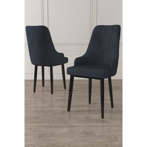 Sada židlí (6 kusů) Trex - Anthracite, Black obraz