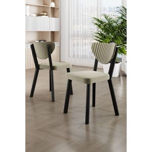 Sada židlí (6 kusů) Arfe - Cream, Black obraz