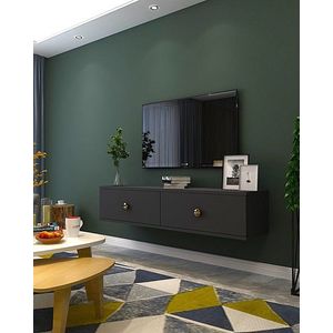 TV stolek Zuzu 120 - Anthracite, Gold obraz