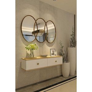 Komoda Zuzu 120 - Sapphire Oak, White obraz