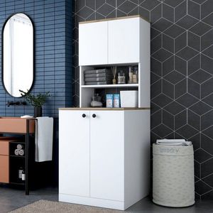 Skříňka na pračku KD102 - 2160 - Walnut obraz