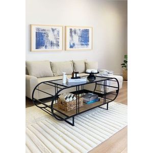 Konferenční stolek Windy - Atlantic Pine, Fume obraz