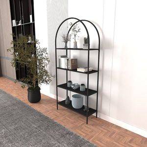 Knihovna Mona - Black obraz