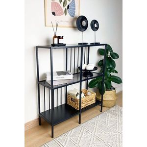 Příborník Sunny - Black, Fume obraz