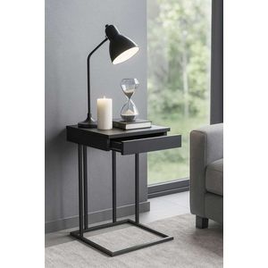 Odkládací stolek / Příruční stolek Veno - Black obraz