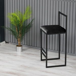 Bar Stool Nordic - Black obraz