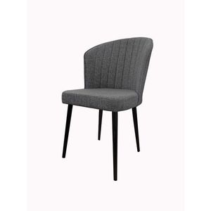 Sada židlí (4 kusy) Rubi - Grey, Black obraz