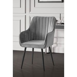 Sada židlí (2 kusy) Nova - Grey, Black obraz