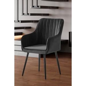 Sada židlí (2 kusy) Nova - Anthracite, Black obraz