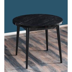 Jídelní stůl Stil Bendir - Black, White obraz