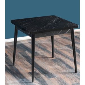 Jídelní stůl Flora Bendir - Black, White obraz