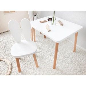 Kid's Chair Bunny Chair - White obraz
