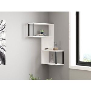 Nástěnná police Lecco - White obraz