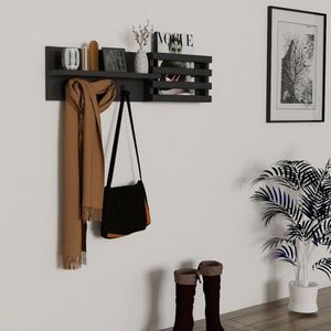 Předsíňová stěna Huso - Anthracite obraz