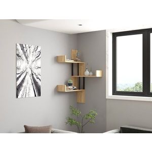 Nástěnná police Bombe - Sapphire Oak obraz