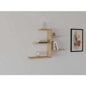 Nástěnná police Gami - Sapphire Oak obraz