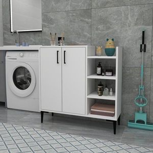 Víceúčelová skříňka Leskar - White obraz