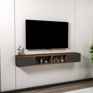 TV stolek Mayer - Light Walnut, Anthracite obraz