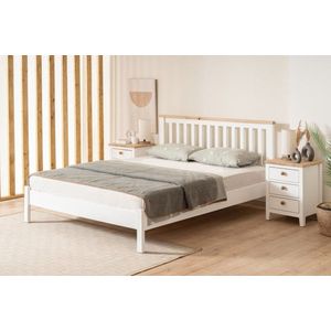 Rám dvoulůžkové postele Fidan Modern Country - 160 x 200 obraz