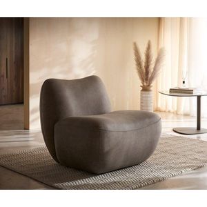 Křeslo Zena 75x85 cm taupe vintage obraz