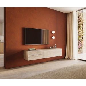 TV stolek Cuor 180 cm keramika Laminam® Travertino Bianco obraz