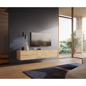 TV stolek Cuor 180 cm keramika Laminam® Sabbia dubová 1 obraz