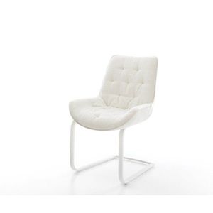 Jídelní židle Taimi-Flex bouclé měkký béžová jídelní židle obraz