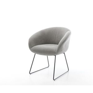 Jídelní židle Vinka-Flex s područkami strukturovaná látka Měkký obraz