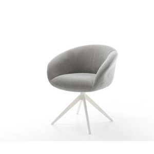 Jídelní židle Vinka-Flex s područkami strukturovaná látka Měkký obraz