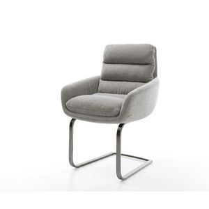 Jídelní židle Abelia-Flex s područkami strukturovaná látka obraz