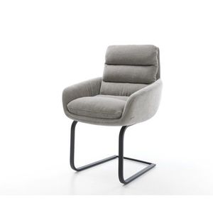 Jídelní židle Abelia-Flex s područkami strukturovaná látka obraz