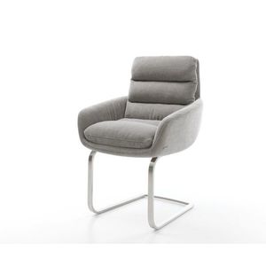 Jídelní židle Abelia-Flex s područkami strukturovaná látka obraz