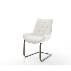 Jídelní židle Taimi-Flex bouclé měkký béžová jídelní židle obraz