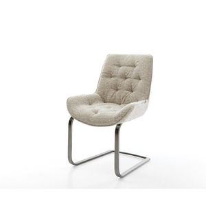 Jídelní židle Taimi-Flex tkanina Měkký béžová jídelní židle obraz