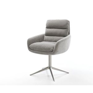 Jídelní židle Abelia-Flex s područkami potahová látka Měkký obraz