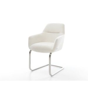 Jídelní židle Pejo-Flex bouclé měkký béžová jídelní židle obraz