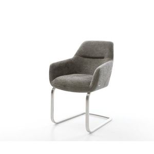 Jídelní židle Pejo-Flex bouclé měkký tmavě béžová jídelní židle obraz