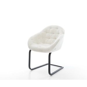 Jídelní židle Gaio-Flex bouclé měkký béžová jídelní židle obraz