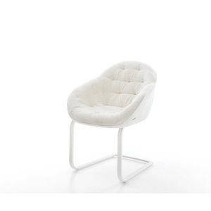 Jídelní židle Gaio-Flex bouclé měkký béžová jídelní židle obraz