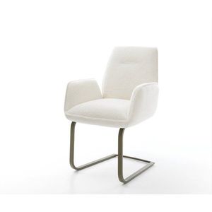 Jídelní židle Zoa-Flex bouclé měkký béžová jídelní židle plochá obraz