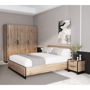 Noční stolek AMONI 2 ks Tempo Kondela obraz